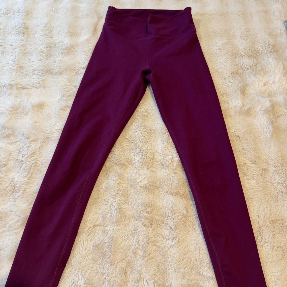 Fabletics Deep Red Leggings